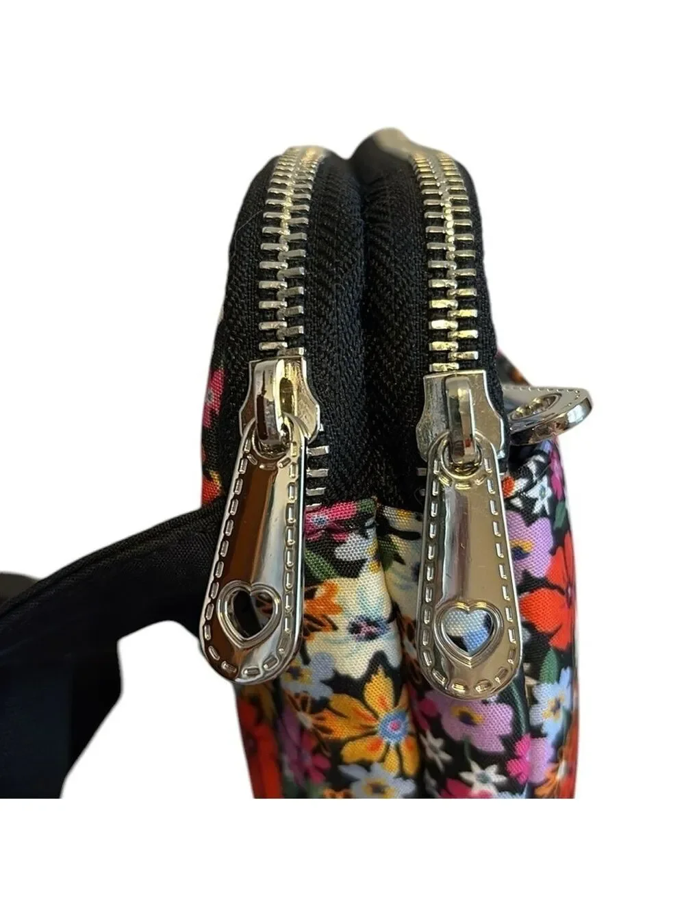 Brighton Women's Painted Poppies Waist Bag Floral Multicolor New